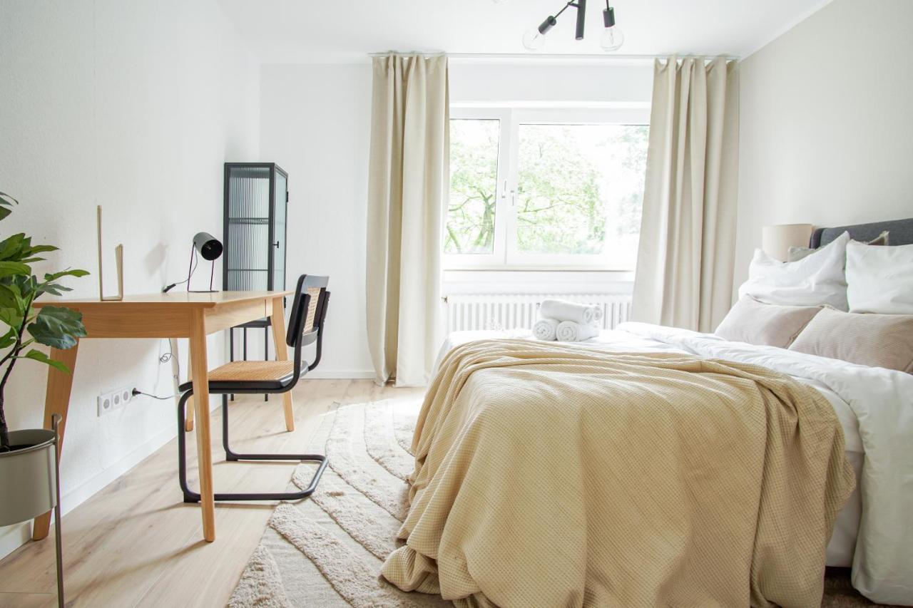 Homefy Feel-Good Apartment - Own Parking, Balcony And Garden إسن المظهر الخارجي الصورة