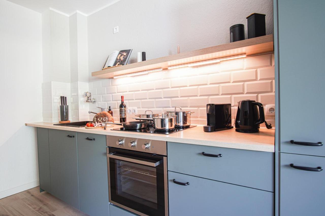 Homefy Feel-Good Apartment - Own Parking, Balcony And Garden إسن المظهر الخارجي الصورة
