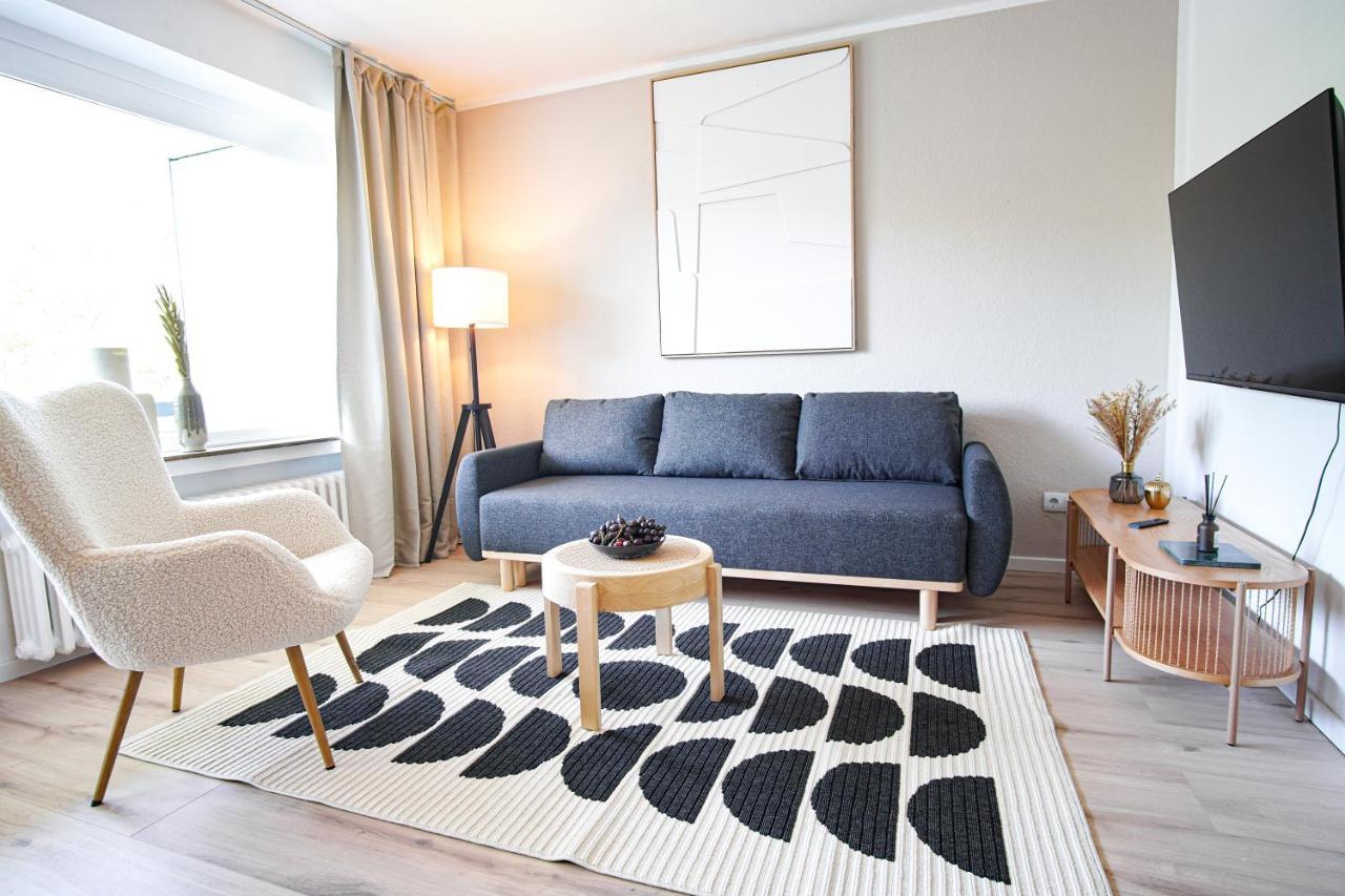 Homefy Feel-Good Apartment - Own Parking, Balcony And Garden إسن المظهر الخارجي الصورة